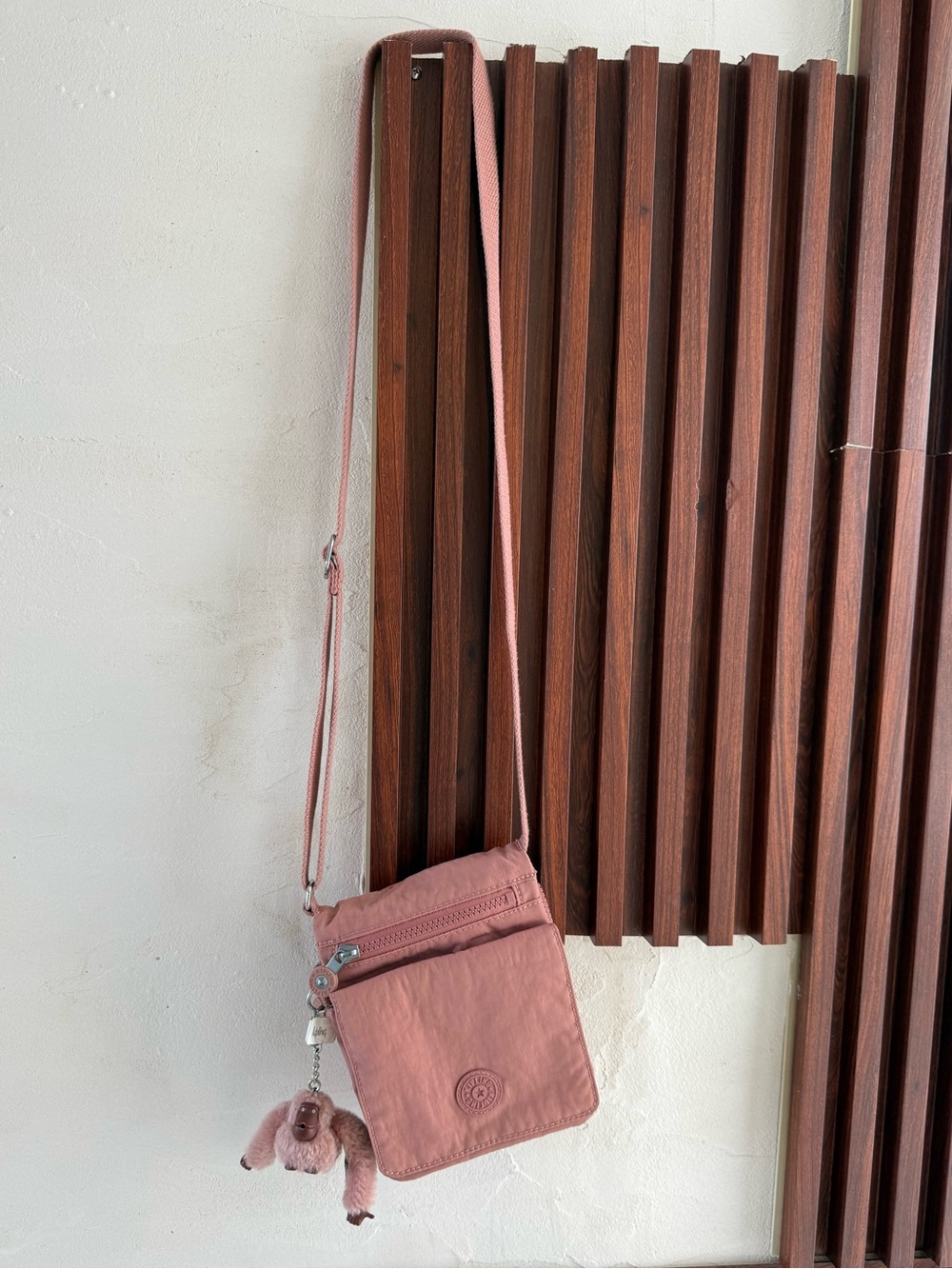 Pink Kipling bag